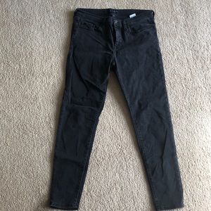 Dark Gray Wash Banana Republic Sculpt Skinny